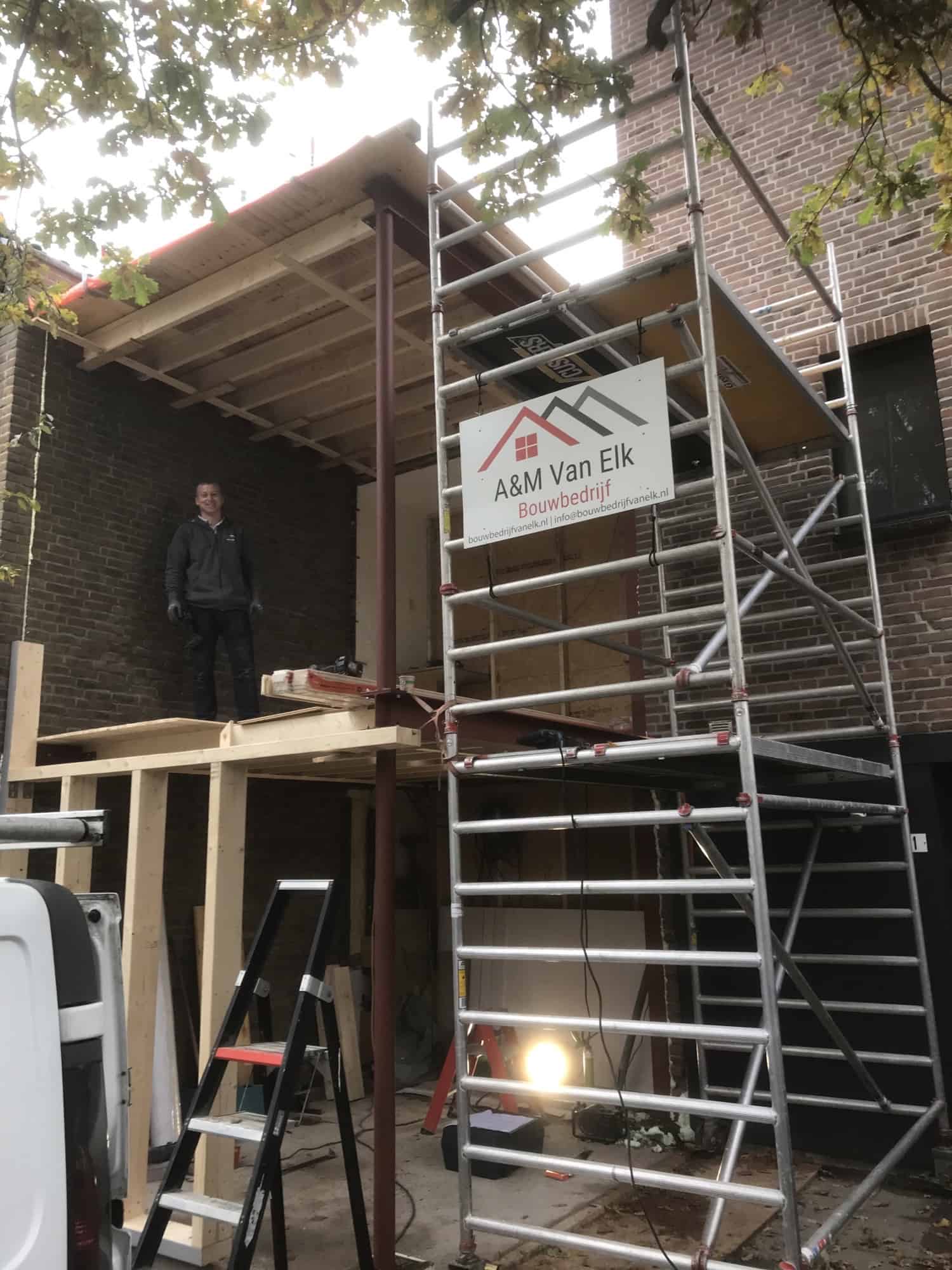 Uitbouw In Heemstede Bouwbedrijf A M Van Elk